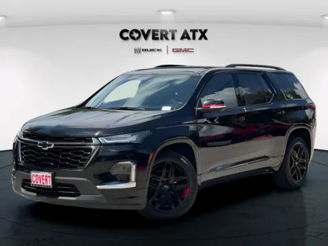 Black 2022 Chevrolet Traverse Premier for sale in Austin, TX