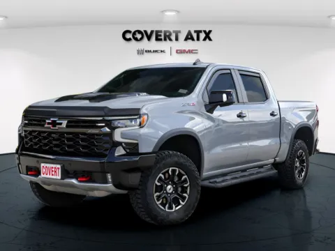 Gray 2025 Chevrolet Silverado 1500 ZR2 for sale in Austin, TX