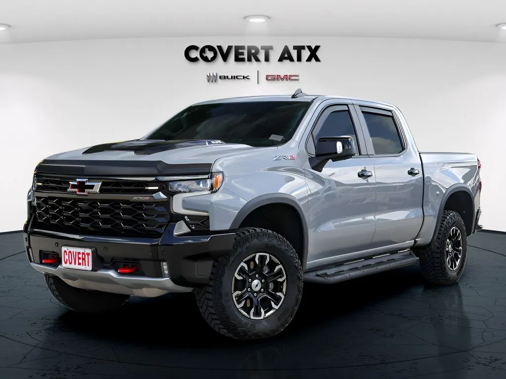 Gray 2025 Chevrolet Silverado 1500 ZR2 for sale in Austin, TX