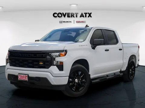 White 2024 Chevrolet Silverado 1500 Custom for sale in Austin, TX