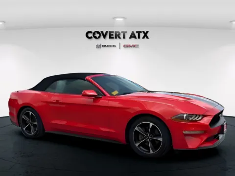 Red 2020 Ford Mustang EcoBoost for sale in Austin, TX