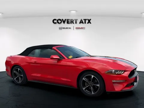 Red 2020 Ford Mustang EcoBoost for sale in Austin, TX