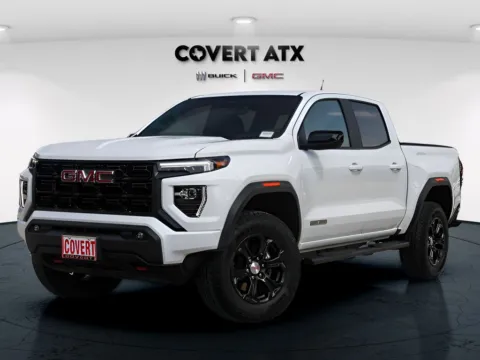 White 2024 GMC Canyon Elevation for sale in Austin, TX