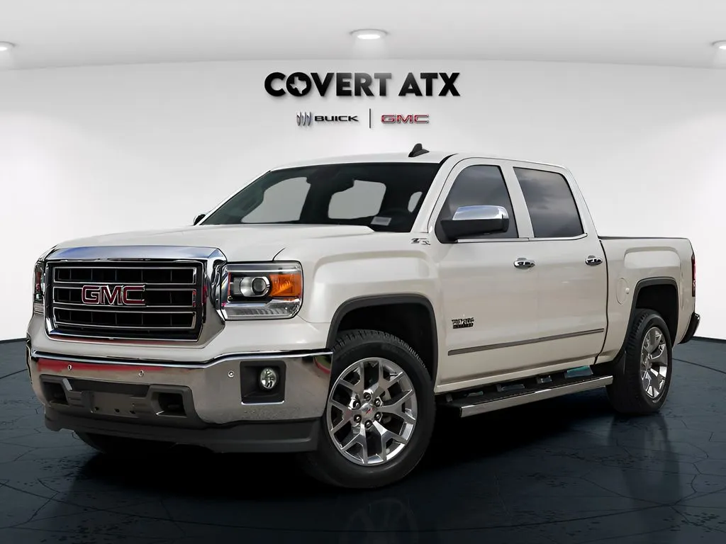 White 2015 GMC Sierra 1500 SLT for sale in Austin, TX