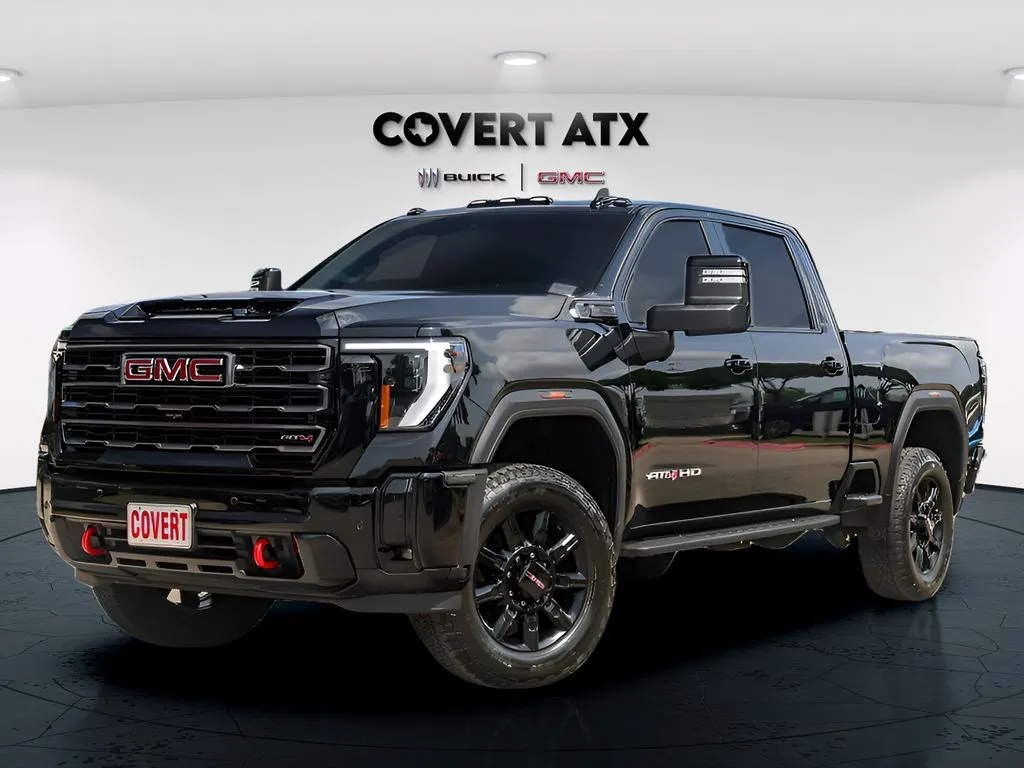 Black 2025 GMC Sierra 2500HD AT4 for sale in Austin, TX