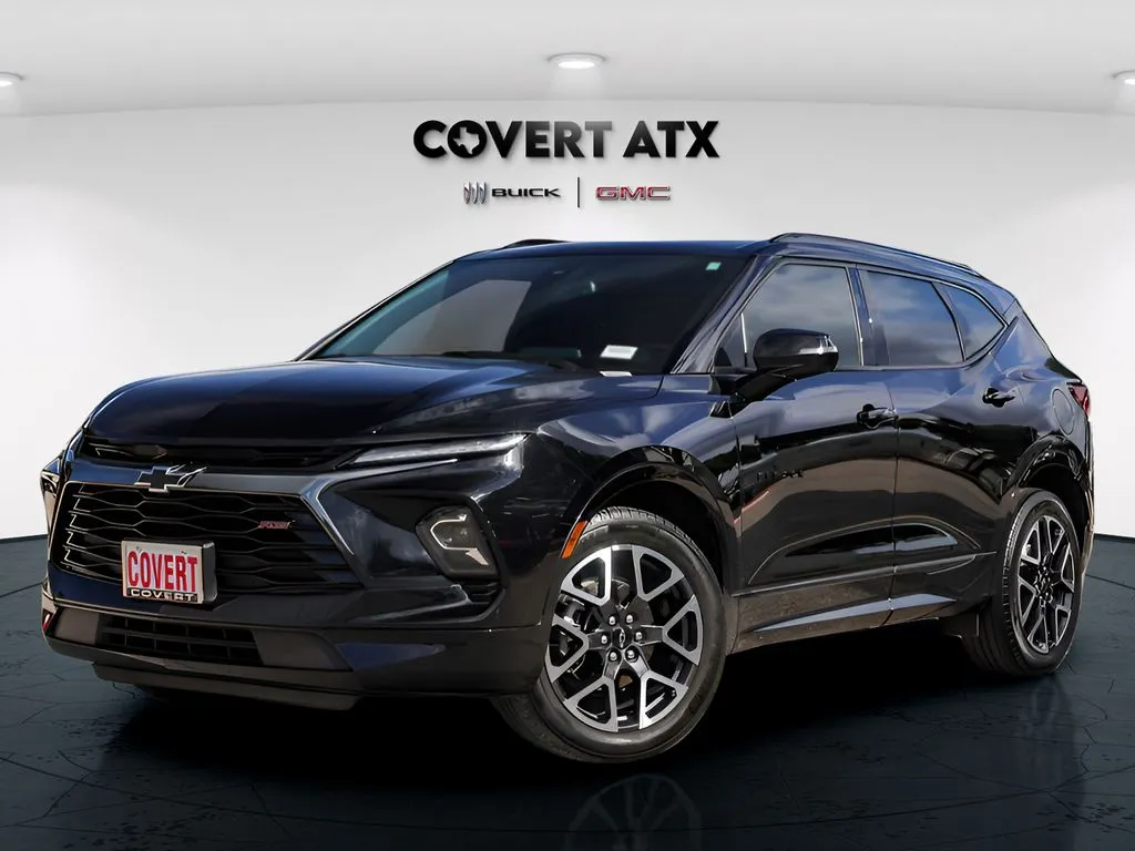 Black 2024 Chevrolet Blazer RS for sale in Austin, TX