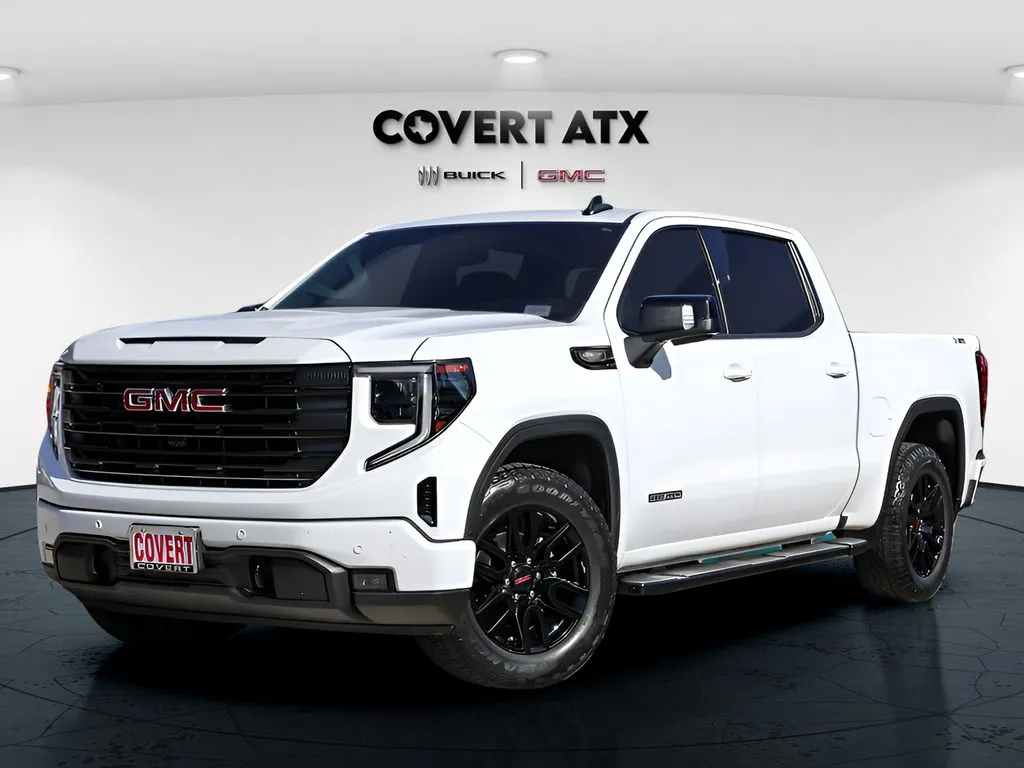 White 2024 GMC Sierra 1500 Elevation for sale in Austin, TX
