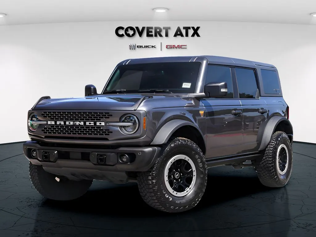 Gray 2022 Ford Bronco Badlands for sale in Austin, TX