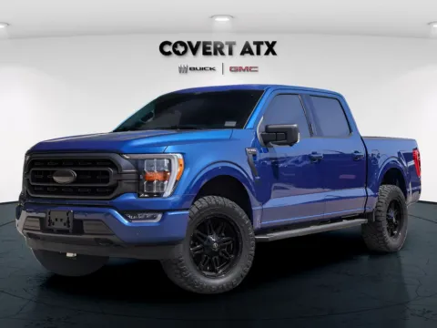 Blue 2022 Ford F-150 XLT for sale in Austin, TX