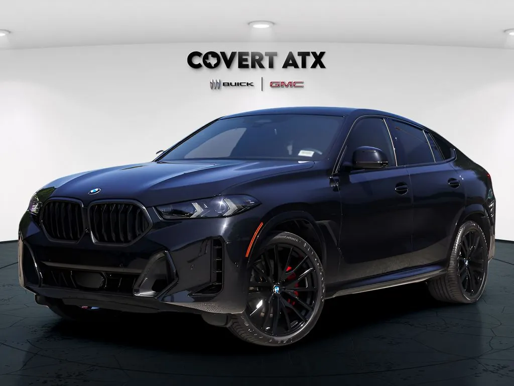 Black 2026 BMW X6 xDrive40i for sale in Austin, TX