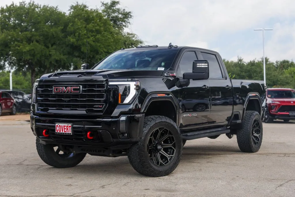 Black 2024 GMC Sierra 2500HD AT4 for sale in Austin, TX
