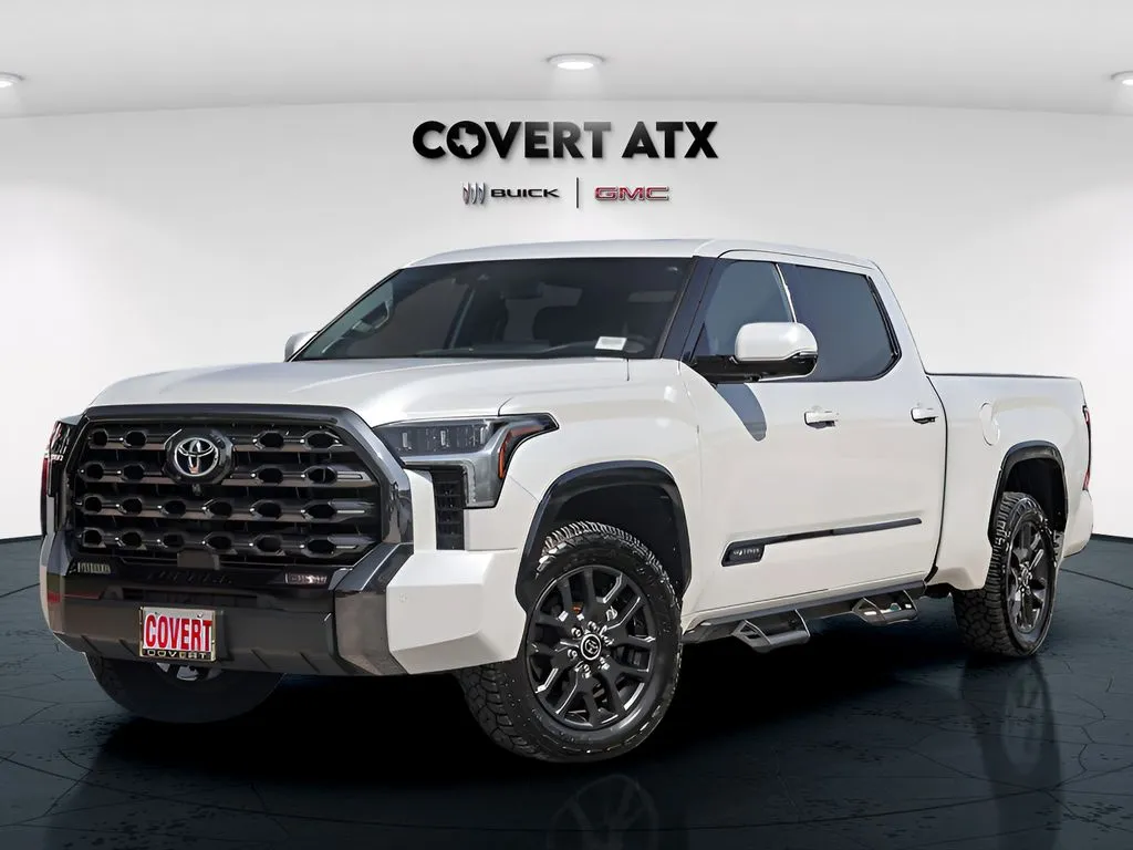 White 2022 Toyota Tundra Platinum for sale in Austin, TX