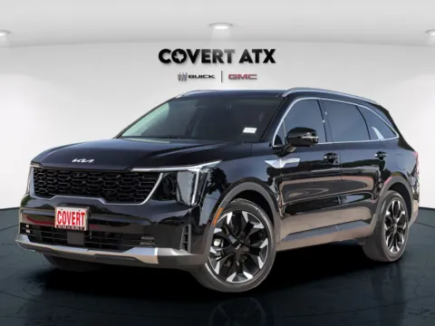 Black 2024 Kia Sorento SX for sale in Austin, TX