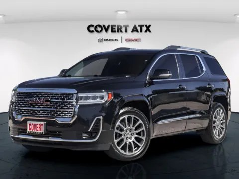 Black 2021 GMC Acadia Denali for sale in Austin, TX