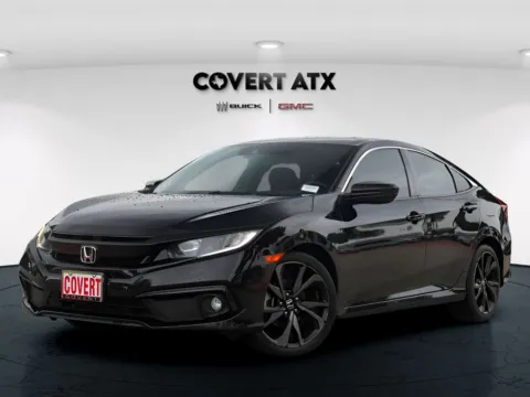 Black 2020 Honda Civic Sport for sale in Austin, TX