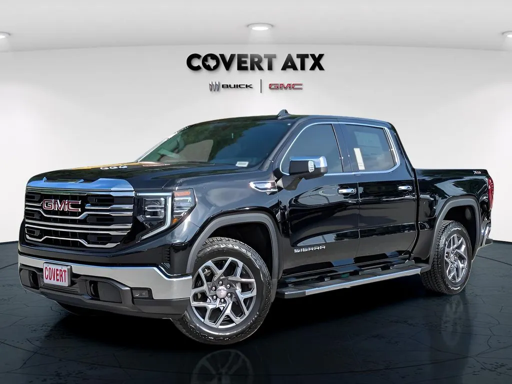 Black 2025 GMC Sierra 1500 SLT for sale in Austin, TX