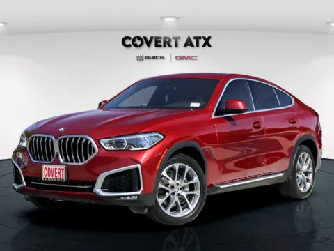 Red 2021 BMW X6 sDrive40i for sale in Austin, TX