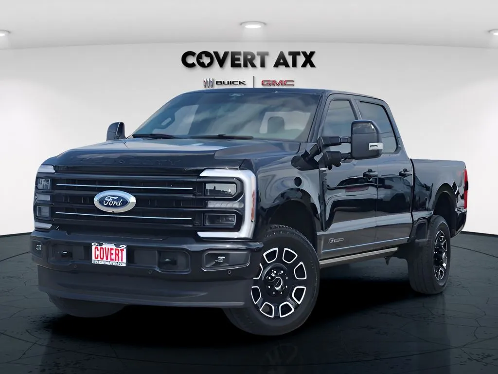 Black 2025 Ford F-250SD Platinum for sale in Austin, TX