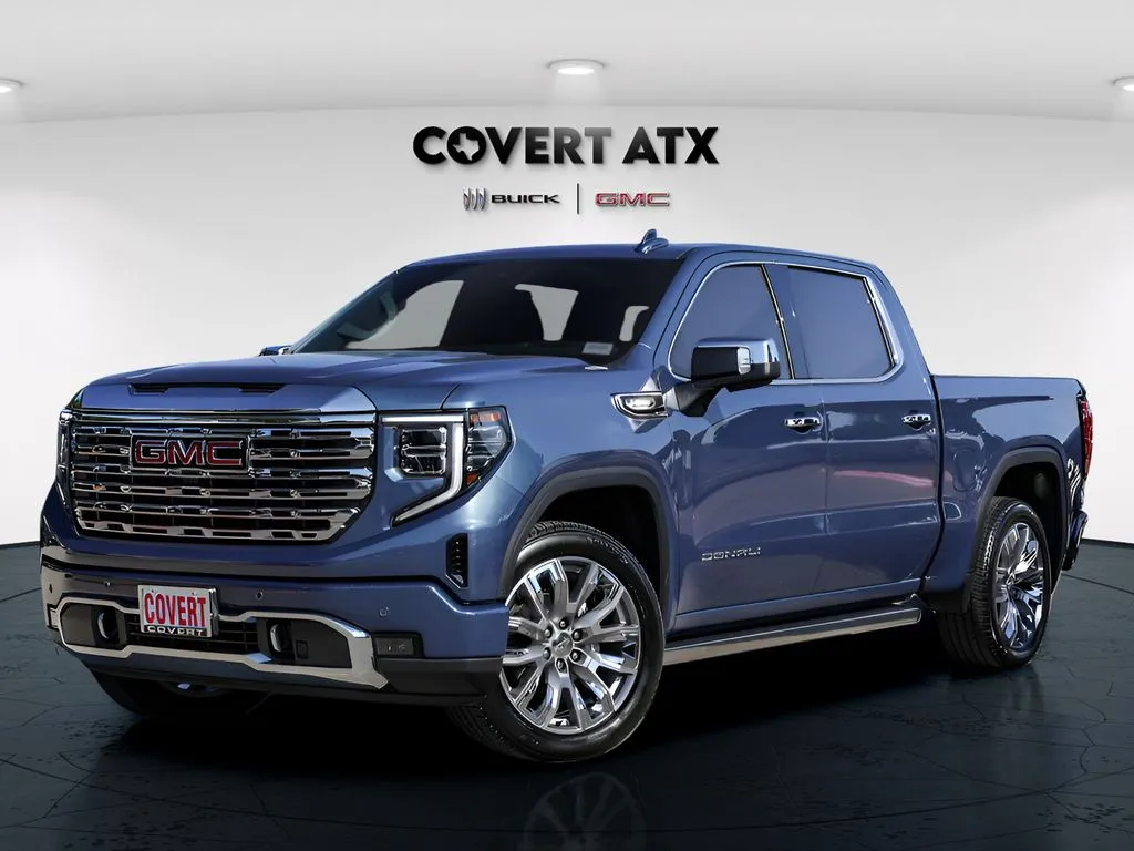 Blue 2024 GMC Sierra 1500 Denali for sale in Austin, TX