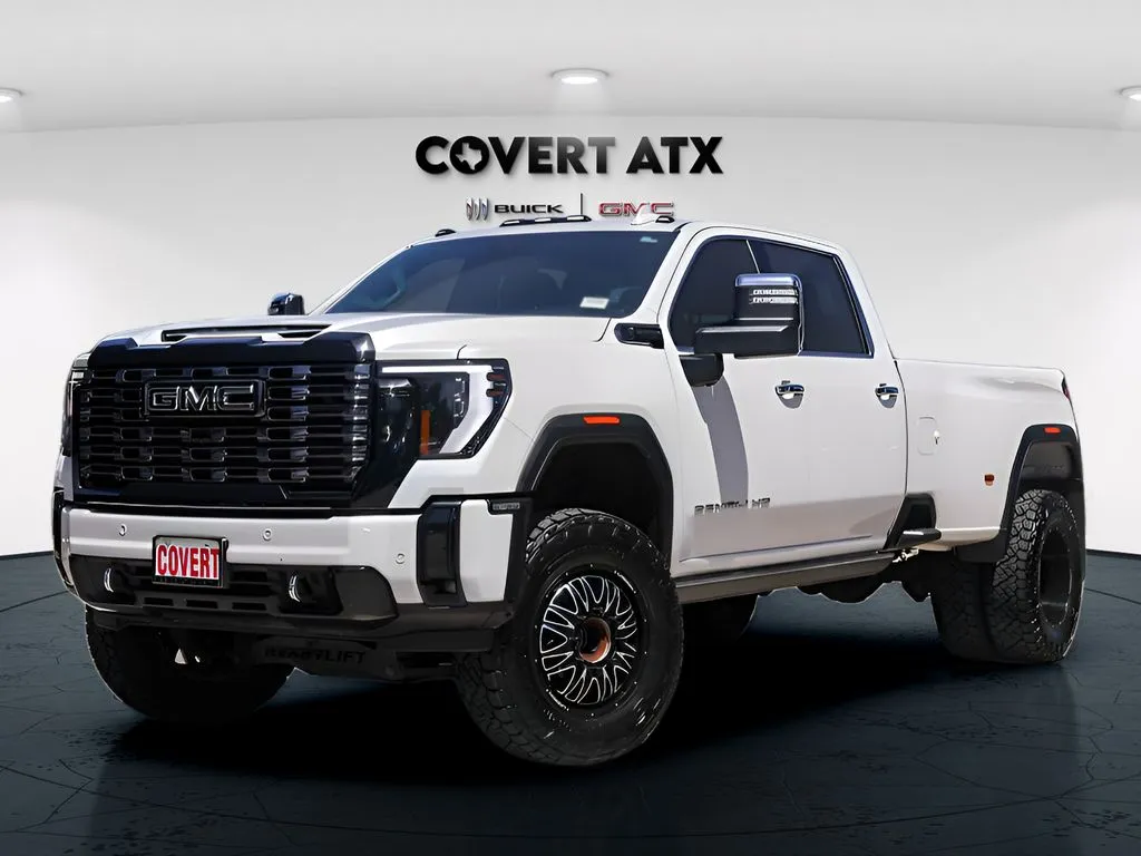 White 2025 GMC Sierra 3500 HD Denali Ultimate for sale in Austin, TX