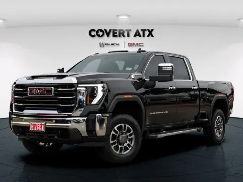 Black 2025 GMC Sierra 2500 HD SLT for sale in Austin, TX