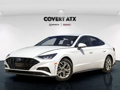 White 2022 Hyundai Sonata SEL for sale in Austin, TX