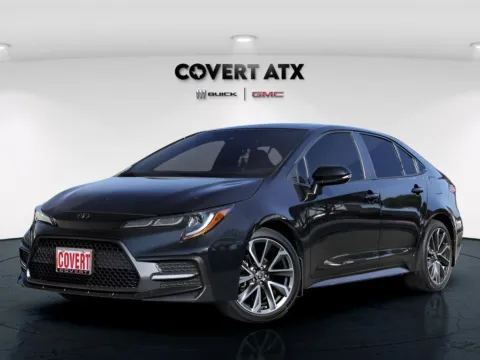 Black 2022 Toyota Corolla SE for sale in Austin, TX