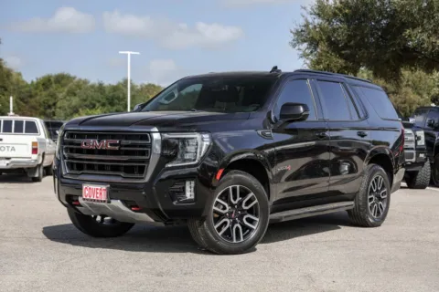 Black 2021 GMC Yukon AT4 for sale in Austin, TX