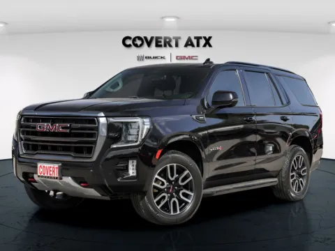Black 2021 GMC Yukon AT4 for sale in Austin, TX