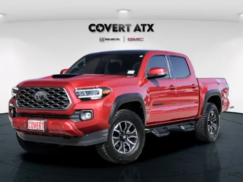 Red 2021 Toyota Tacoma TRD Sport for sale in Austin, TX