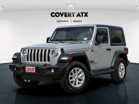 Silver 2023 Jeep Wrangler Sport S for sale in Austin, TX