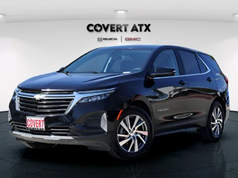 Black 2022 Chevrolet Equinox LT for sale in Austin, TX