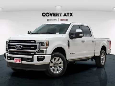 White 2020 Ford F-250SD Platinum for sale in Austin, TX