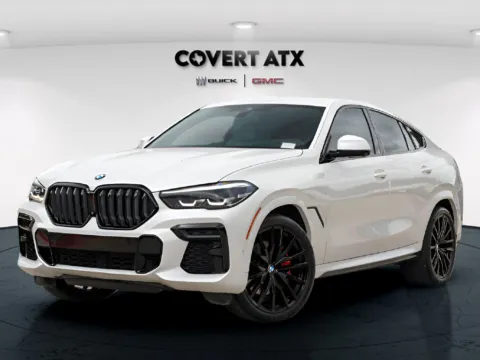 White 2023 BMW X6 xDrive40i for sale in Austin, TX