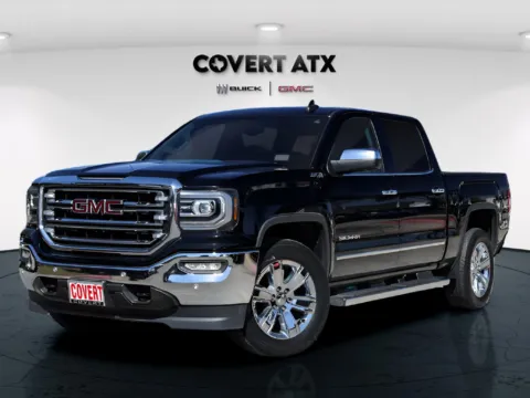Black 2018 GMC Sierra 1500 SLT for sale in Austin, TX