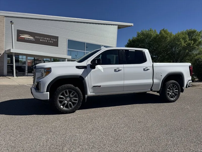 Blue 2020 GMC Sierra 1500 AT4 for sale in Albuquerque, NM