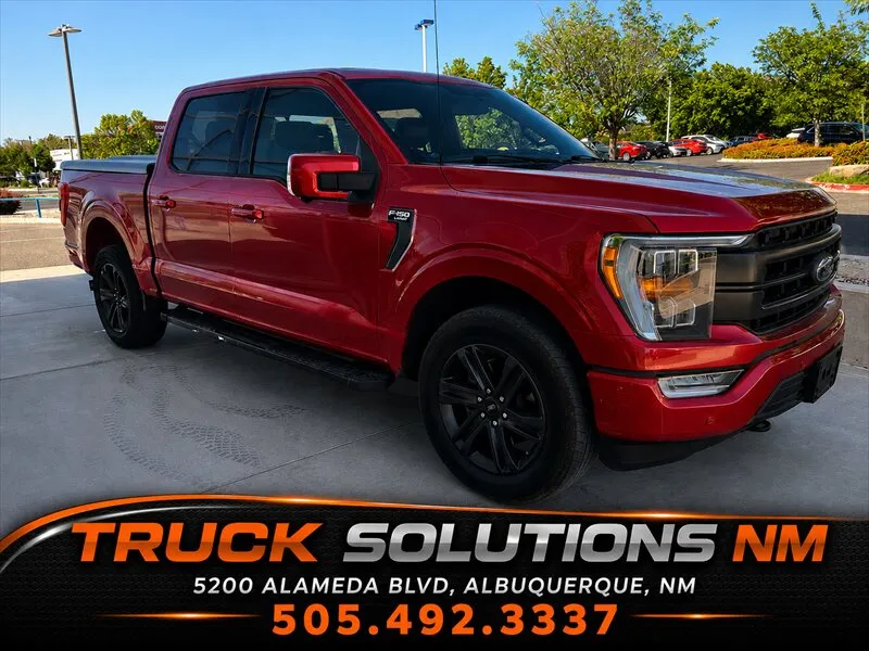Blue 2021 Ford F-150 Lariat for sale in Albuquerque, NM
