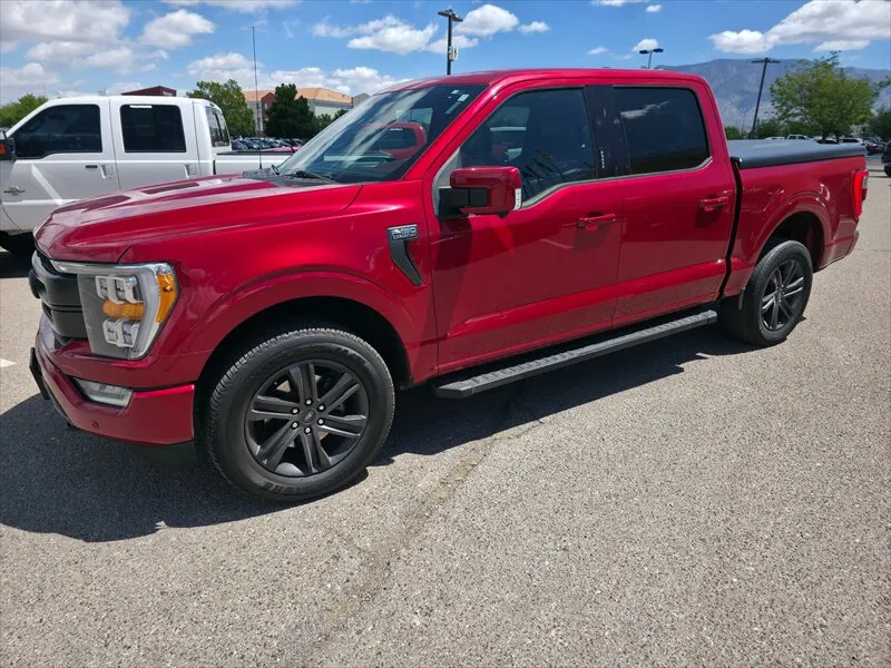 Blue 2021 Ford F-150 Lariat for sale in Albuquerque, NM