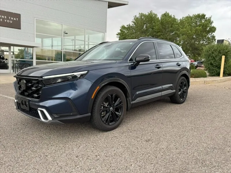 Blue 2023 Honda CR-V Hybrid Sport Touring for sale in Albuquerque, NM