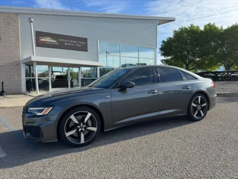 Gray 2020 Audi A6 quattro Premium Plus 55 T for sale in Albuquerque, NM