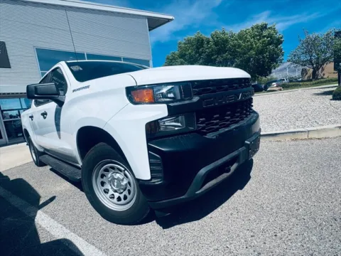Blue 2021 Chevrolet Silverado 1500 Work Truck for sale in Albuquerque, NM