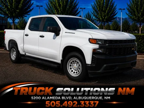 White 2021 Chevrolet Silverado 1500 Work Truck for sale in Albuquerque, NM
