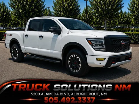 White 2021 Nissan Titan PRO-4X for sale in Albuquerque, NM