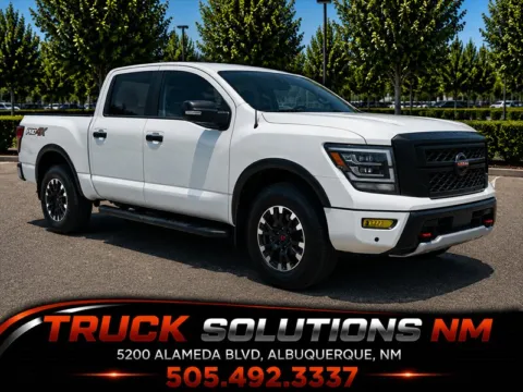 White 2021 Nissan Titan PRO-4X for sale in Albuquerque, NM