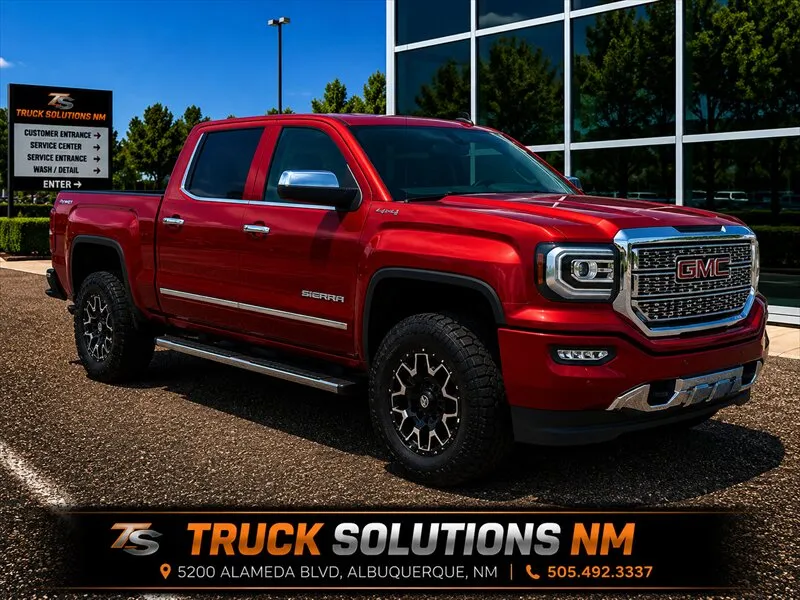 Red 2018 GMC Sierra 1500 Denali for sale in Albuquerque, NM