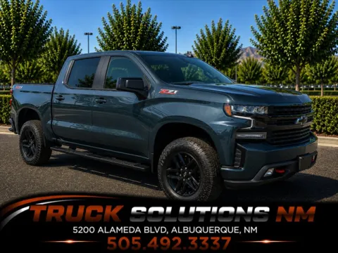 Blue 2022 Chevrolet Silverado 1500 Limited LT Trail Boss for sale in Albuquerque, NM