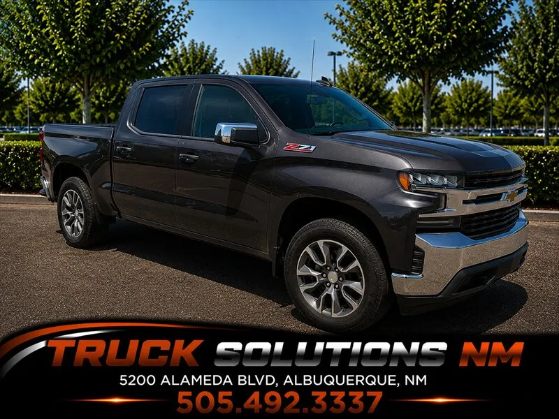 Gray 2021 Chevrolet Silverado 1500 LT for sale in Albuquerque, NM