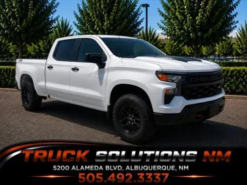 White 2023 Chevrolet Silverado 1500 Custom Trail Boss for sale in Albuquerque, NM