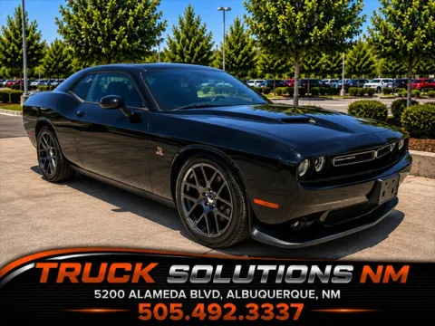 Black 2016 Dodge Challenger R/T Scat Pack for sale in Albuquerque, NM