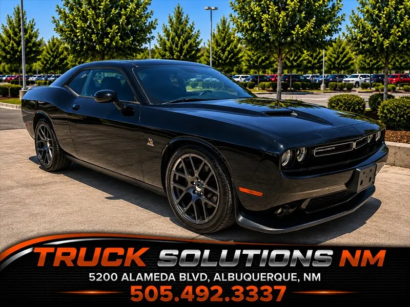 Black 2016 Dodge Challenger R/T Scat Pack for sale in Albuquerque, NM